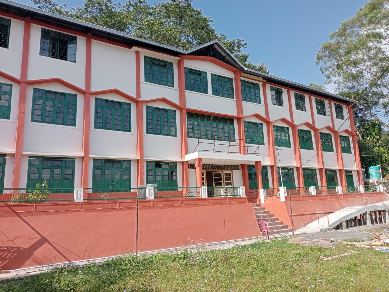 Renovated main building of the orphanage project in India